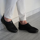 William - Zapato Urbano de Malla con Borrego Negro